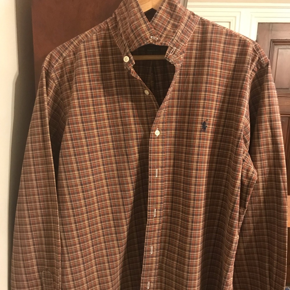 Men’s Large Polo Button up